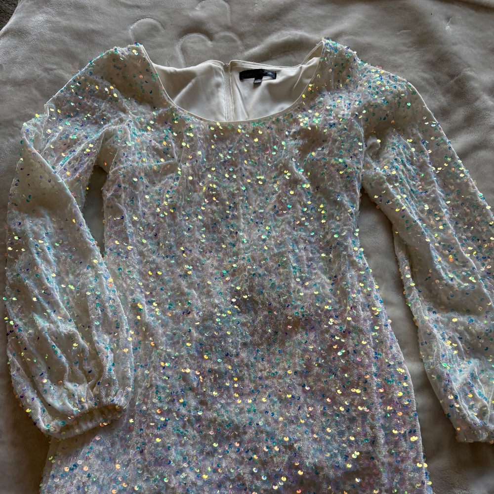 Iridescent dress